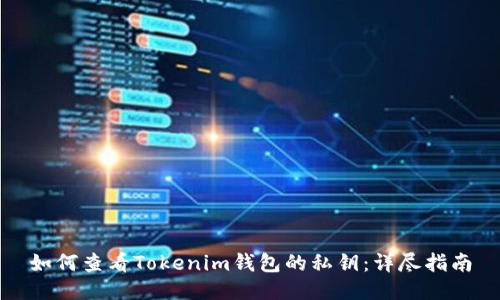 如何查看Tokenim钱包的私钥：详尽指南