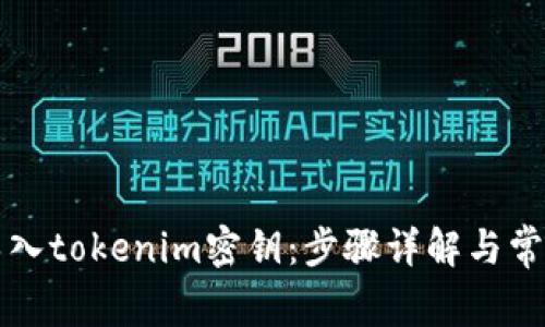 如何有效导入tokenim密钥：步骤详解与常见问题解析