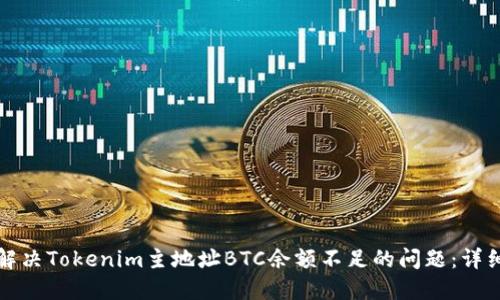 如何解决Tokenim主地址BTC余额不足的问题：详细指南
