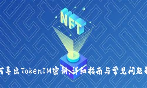 如何导出TokenIM密钥：详细指南与常见问题解答
