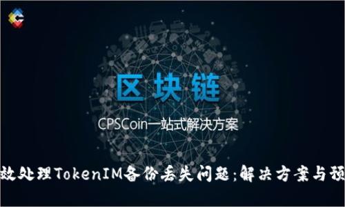 如何有效处理TokenIM备份丢失问题：解决方案与预防措施